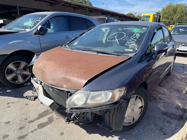Parts Only 2008 HONDA CIVIC JHMFA36218S014814