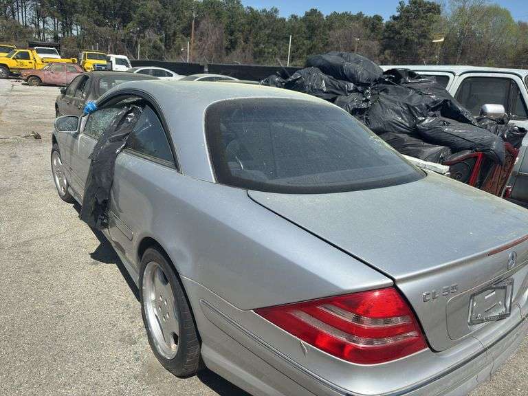 2002  MERCEDES  CL55  WDBPJ73J62A026073