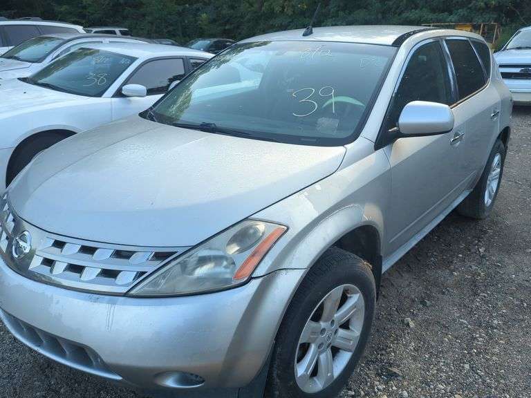 2005  NISSAN  Murano  JN8AZ08W85W438583