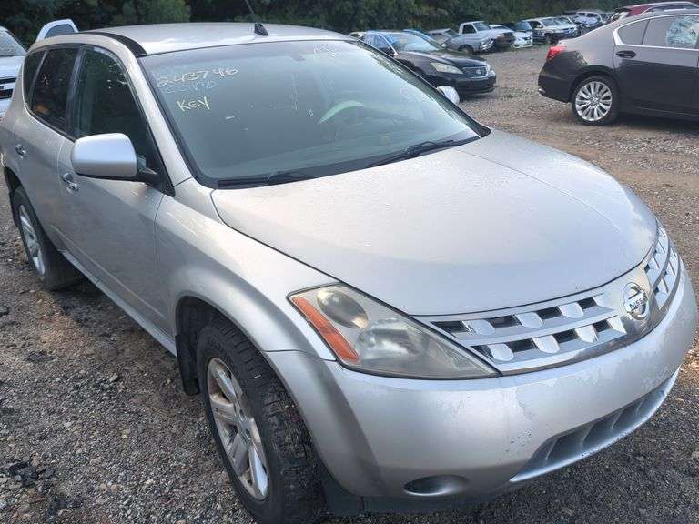 2005  NISSAN  Murano  JN8AZ08W85W438583