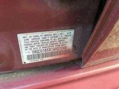 2001  HONDA  Accord  1HGCG165X1A001249