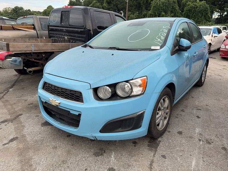 . 2014  CHEVY  SONIC  1G1JC5SH3E4168591