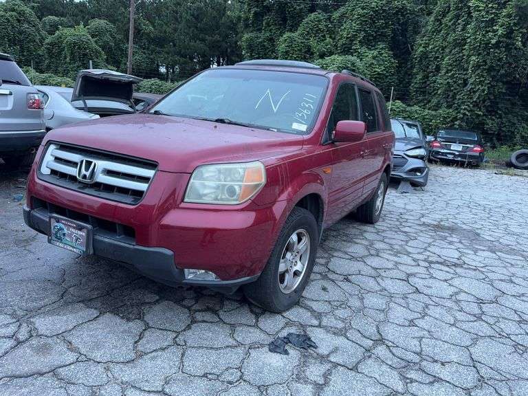 . 2006  HONDA  PILOT  5FNYF28666B014243