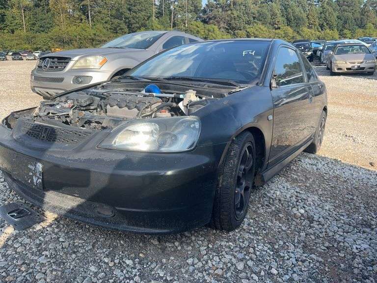 . 2002 HONDA CIVIC 1HGEM21542L056087