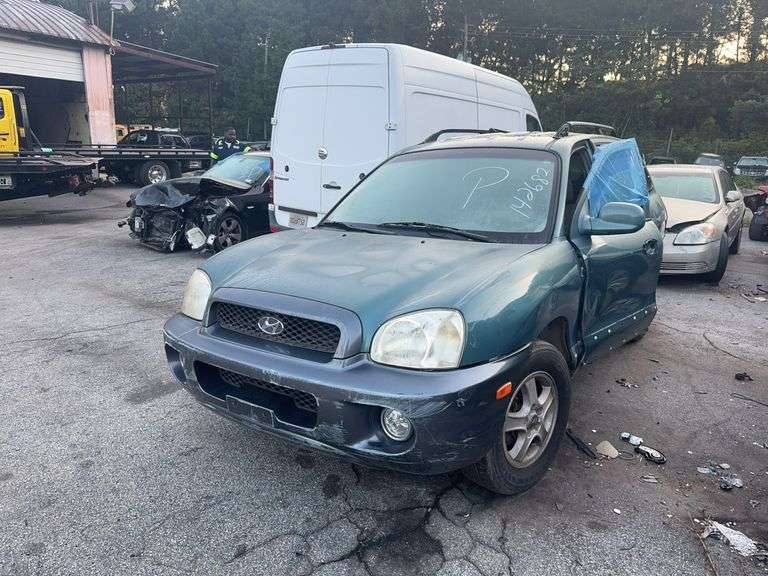 Parts Only. 2001  Hyundai  Sante Fe  KM8SC83D71U131462
